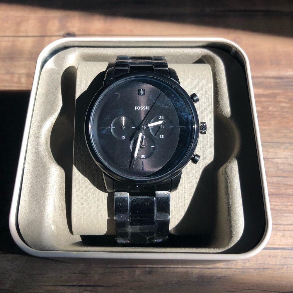 Mens Carbon Series Watch from Fossil